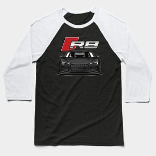 R8 V10 Performance (Brilliant Black) Baseball T-Shirt